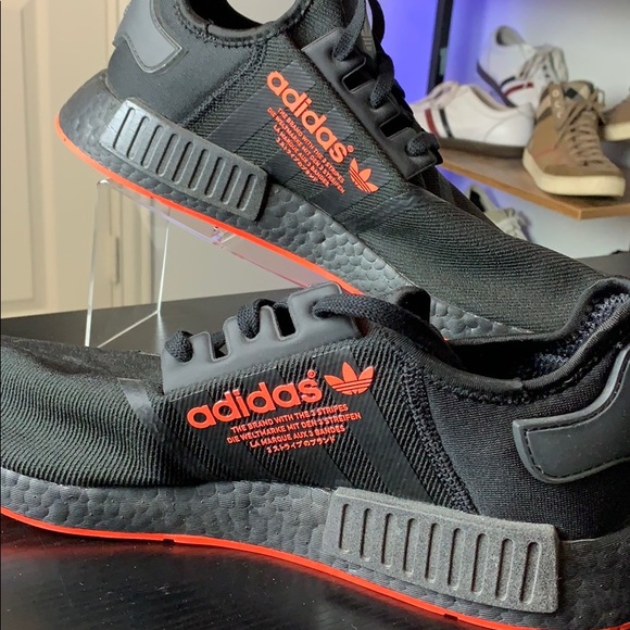 adidas | Shoes | Adidas Mens Nmd Solar Neon Orange Reflective Shoes | Poshmark